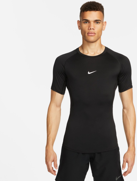 NIKE Herren Shirt M NP DF TIGHT TOP SS