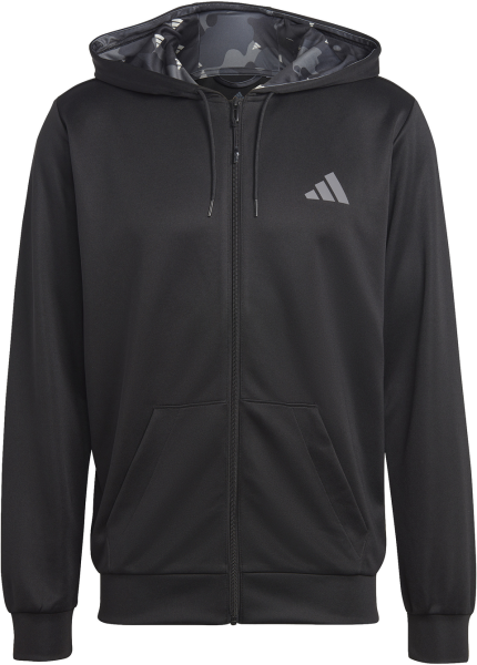 ADIDAS Herren Kapuzensweat TR-ES+ BL FZ JA