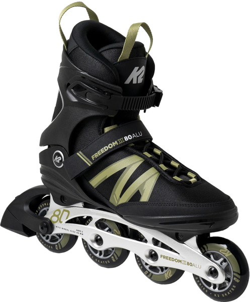 K2 Herren Inlineskates FREEDOM III 80 ALU