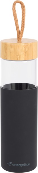 ENERGETICS Trinkflasche Glass Bottle III