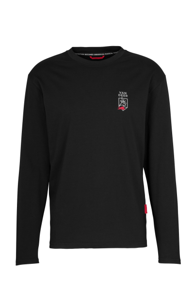 VAN DEER VDRBS; Essential Longsleeve BLACK; Size S