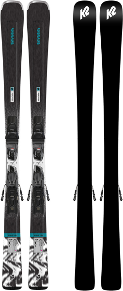 K2 Damen Ski DISRUPTION 76 W LTD - ERP 10 Quikclik black - anthracite SET