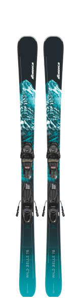 NORDICA Damen All-Mountain Ski WILD BELLE 78+TP2COMP10 FDT