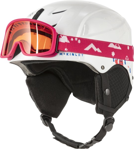 MCKINLEY Ki.-Ski-Helm +BrilleSet MistralFoxy