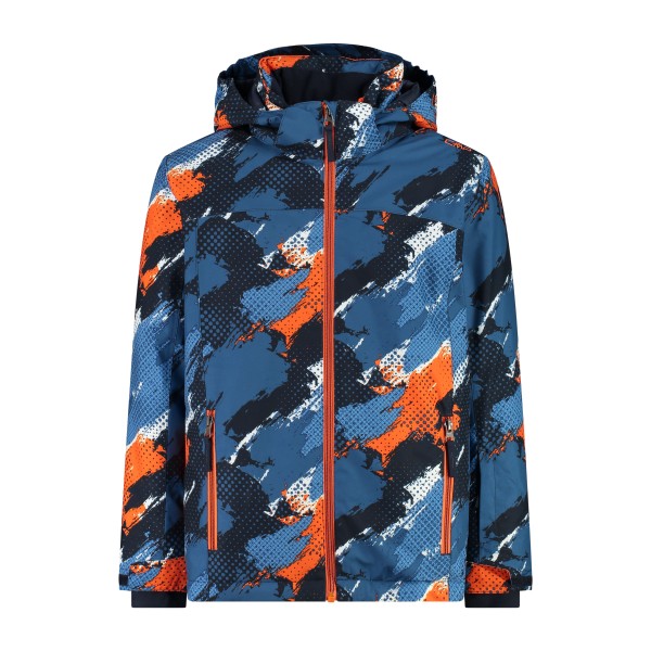 CMP KID JACKET SNAPS HOOD