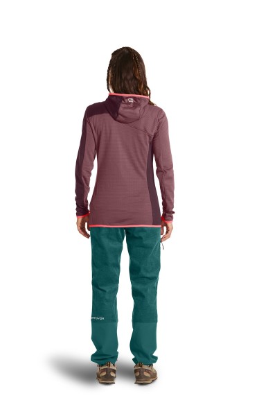 ORTOVOX FLEECE LIGHT GRID HOODED JKT W