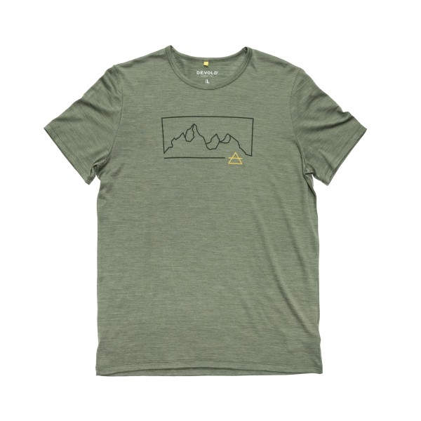 DEVOLD ACTIVE "OUTLINE" TEE MAN