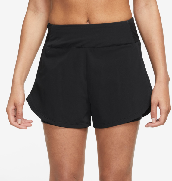 NIKE Damen Shorts W NK BLISS DF MR 3IN 2N1 SHORT