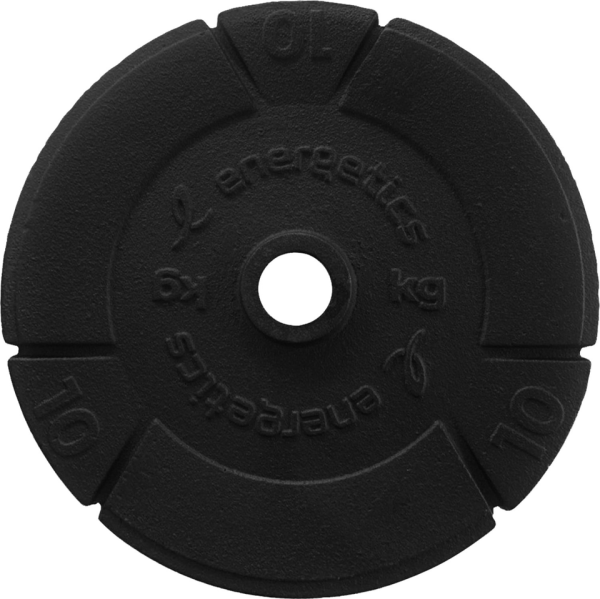 ENERGETICS Hantelscheiben Gusseisen 1 x 10 kg, 1 x 15 kg oder 1 x 20 kg