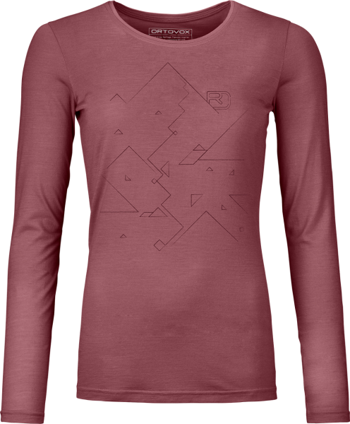 ORTOVOX Damen Shirt 185 MERINO TANGRAM LS W