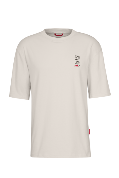 VAN DEER VDRBS; Essential T-Shirt OFF WHITE; Size S